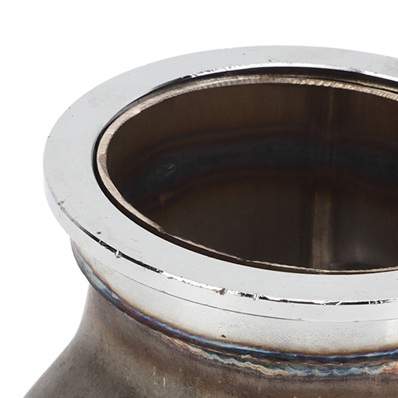 2.5in V Band Flange Adapter Stainless Steel Rustproof Long Lasting