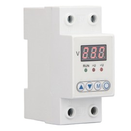 LED Single Display Automatic Reset Voltage Protector Intelligent Adjustable Over Voltage Under Voltage Protective Device  AC