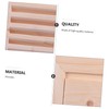 SEWACC Cedar Wood Sauna Room Air Vent Cover Sliding Grille