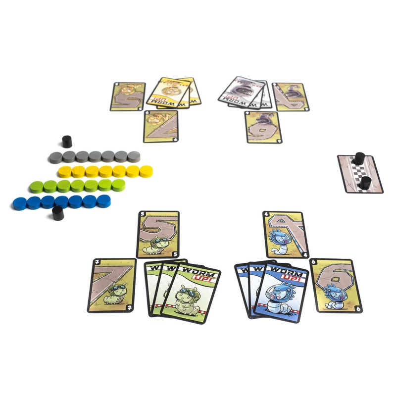 2 Tomatoes Games Worm UP Juego de Mesa para niños