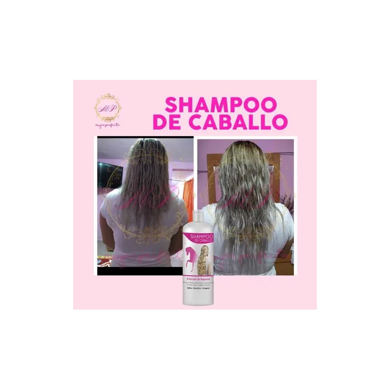 Shampoo De Caballo Detiene La Caída Acelera El Crecimiento