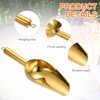 sourcing map Metal Ice Scoop, 9.8" x 3.5"Stainless Steel Ice