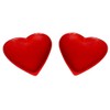 Two Soapstone Heart Dishes - Valentines Heart Design - Hand