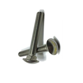 KolotovichTool Pack of 25, 1/4-20 x 3/4" Stainless Steel Carriage Bolt 18-8/304 Fastener Kit Bolt Set RE-0276DD