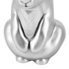 Rabbit Sculpture Smoothly Resin Rabbit Statue Decorative Exquisite Bunny Figurine