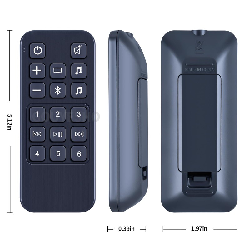 PZL Replacement Remote for Bose Smart Soundbar 500 900 Speaker
