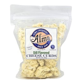 Alma Cheese Curds - Dill Flavored (Pack of 4)