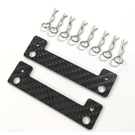 OSE Tamiya XV-01 TT-01 TT-02 Magnetic Body Mount Modification Parts, Carbon, Durable, Lightweight, Magnetic Fixing Plate, Parts, Accessories