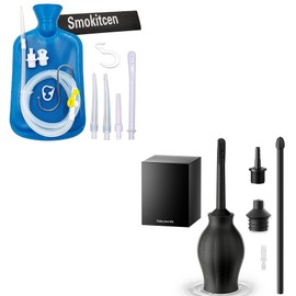 Smokitcen 2L Enema Bag for Colon Detox Cleanse Enemas