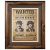 Wanted Poster: Butch Cassidy & the Sundance Kid Custom Matted & Framed (F9)
