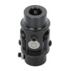 ECCPP Black Single Steering Joints 11/16-36 Spline X 3/4 DD