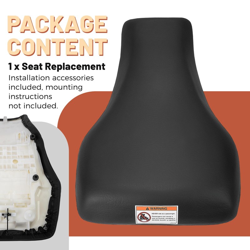 KUAFU Complete Seat Compatible with 2007-2013 Honda Rancher 420 TRX420