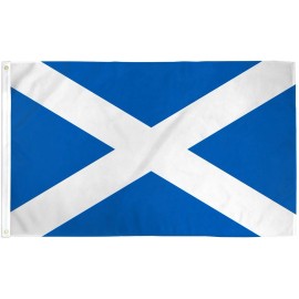 Flags Importer Flag of Scotland 3x5 ft Cross of Saint Andrew Saltire Scottish UK Banner Colors