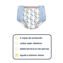 GoodNites Calzoncitos Desechables para Dormir, Talla Chico - Mediano Unisex, Paquete con 11 piezas, Ideal para nios de 4 a 8 aos                      