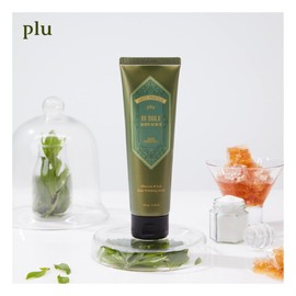 Plu 플루 그린프로폴리스 버블 바디스크럽 허브그린티 200g Flu Green Propolis Bubble Body Scrub Herb Green Tea 200g