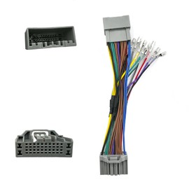 OTORAM Compatible Honda Genuine 24 Pin Connector Type B Speaker Output Power Discharge Harness Support Display Audio Navigation