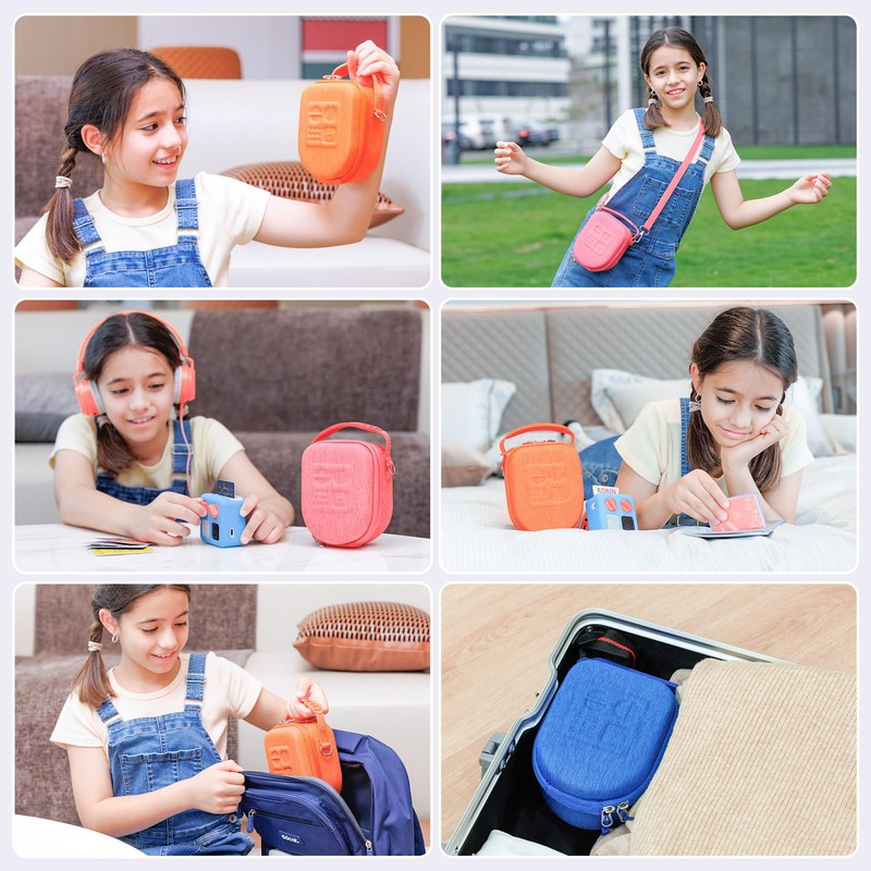 PROfezzion Travel Case for Yoto Mini, Hard Shell Carrying Case