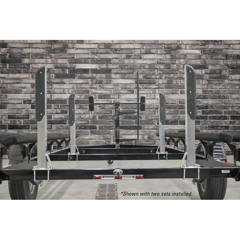 Extreme Max 3005.3787 Heavy-Duty 30" Pontoon Trailer Guide-Ons with Non-Marking
