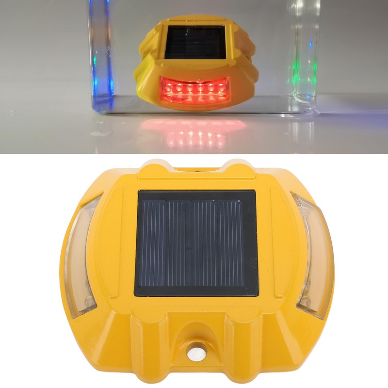 Solar Driveway Marker Lights Aluminum Alloy Waterproof Solar Power Ground