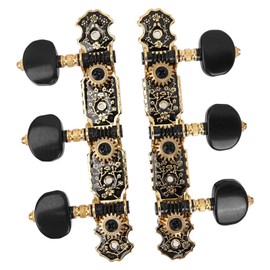 Machine Heads String Tuners Replacement 3L 3R Guitar Tuning Pegs 1:18 Guitar Tuner Acoustic Replacement Parts for Classical Guitar