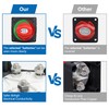 Trisinger 600A High Current Battery Switch, 12-48v Waterproof Heavy Duty