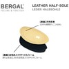 Belgal Leather Half Sole Men Free, beige
