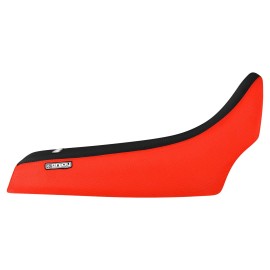 Yamaha 1987 - 2006 YAMAHA Banshee Gripper SEAT COVER Bright Red Sides Black Top #112