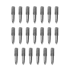 TUOREN 20Pcs Clarinet Repair Screws Parts 2mm Clarinet Flat Head Rat Tail Screws Kit Wind Instrument Maintenance Accessory Replacement