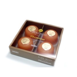 HORI Yubari Melon Pure Jelly Premium 3.3 oz (95 g) x 4 Pieces
