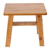 Multipurpose Small Bamboo Stool Low Stool Children Bench for Home