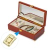PATIKIL 12pcs 1.4" x 0.9" Toggle Catch Lock Jewelry Box