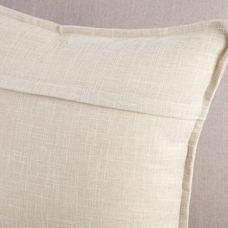 Madizz Set of 2 Linen Cushion Covers, Soft Decorative Cushion