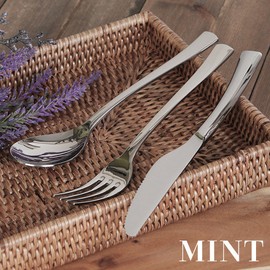 Golden Bell [Golden Bell Metal] Mint Min Western Food Set for 1 person / 골든벨 [골든벨금속] 민트 민 양식기 1인조 세트