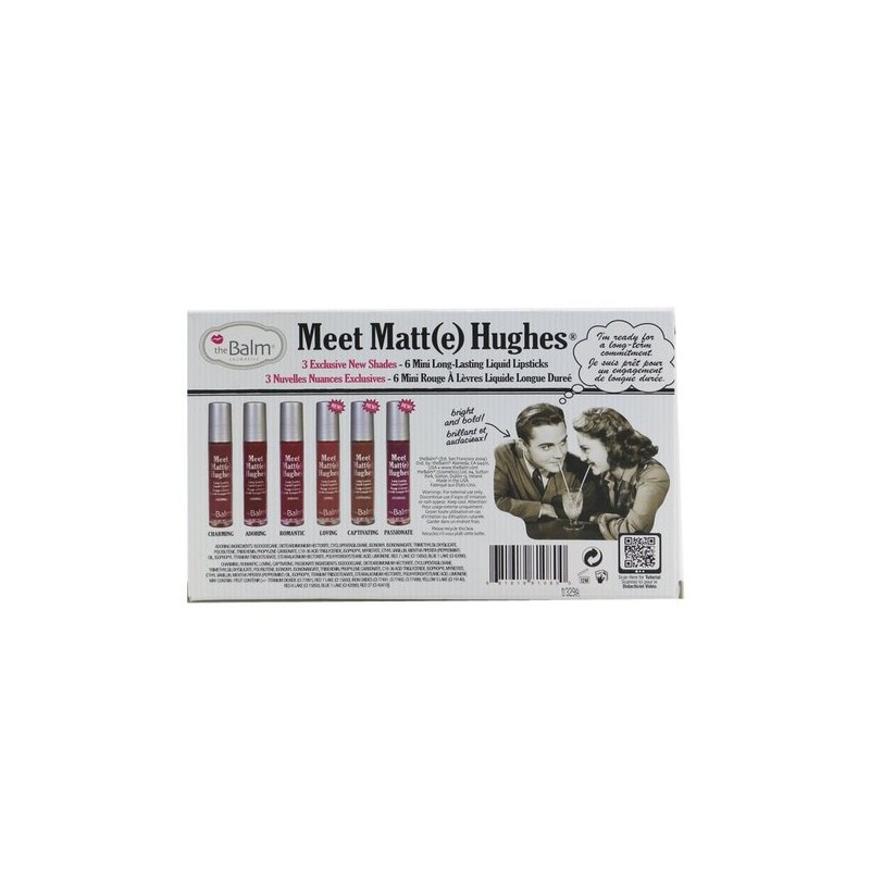 Strawberrynet The Balm Meet Matte Hue 6 Mini Long Lasting