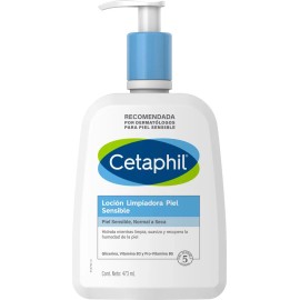 Locion Limpiadora Cetaphil Piel Sensible Normal Seca 473