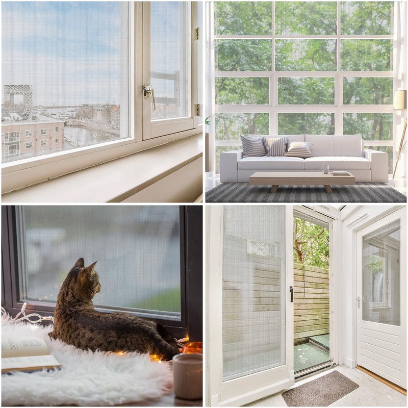 MAGZO Window Screen Replacement Mesh 48"W x 99"L - DIY