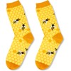 sockfun Funny Bee Socks Bumble Bee Gifts for Bee Lovers,