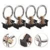 LABRIMP 5Pcs Tie Down Fitting with Sturdy for Secure Equipment