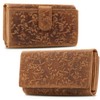 ekavale Women's Large Long Wallet with Press Stud and RFID
