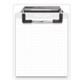 Kamio Japan 225565 MOTiON Clear Binder Memo, White