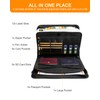 Hontom Accordion File Organizer,13 Pockets Fireproof Expanding File Folder with