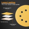 Huopueit 100PCS 5 Inch Sanding Discs, 8 Hole Hook and