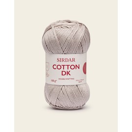 Sirdar Cotton DK Double Knitting Yarn Wool 100g - 504 Oyster