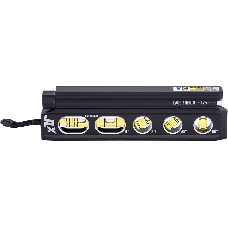 Johnson Level & Tool 5700-0800LZR 8" Magnetic Billet Torpedo Laser