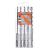 HPMAISON SDS Plus Rotary Hammer Drill Bit Set, 5PCS Cross
