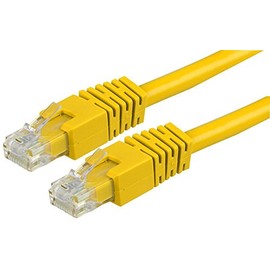 PRO SIGNAL PS11306 RJ45 Male to Male Cat6 UTP Ethernet Patch Lead, 0.2m Yellow