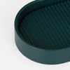 Sealskin Brave Dark Green Plastic Soap Dish with Removable Tray
