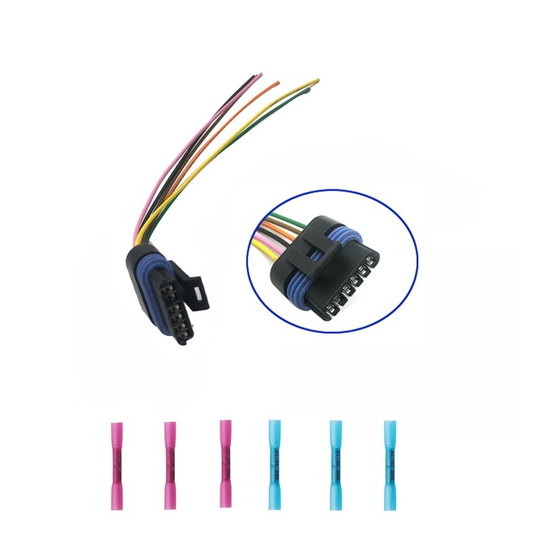 12162210 Harness Plugs for Metri-Pack 150.2 Pull-to-Seat Series 6-Way Cable