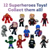 Relaxcation 6 Bath Bombs for Kids with Surprise Cool SUPERHERO
