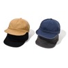 Clakllie Soft Short Brim Baseball Cap Flat Bill Snapback Cap